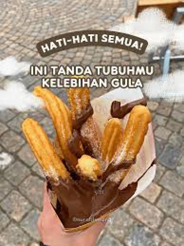 Hati-Hati, Ini Tanda Tubuh Kebanyakan Gula