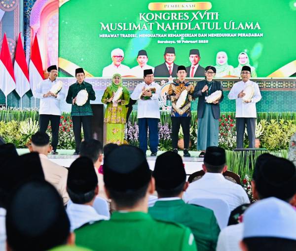 Dihadapan Muslimat NU, Prabowo Soroti Isu Lingkungan, Kemiskinan, dan Kesehatan