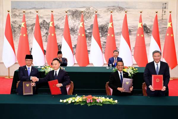 Prabowo dan  Xi Jinping Saksikan Penandatanganan Sejumlah Kesepakatan Kerja Sama Indonesia-Tiongkok