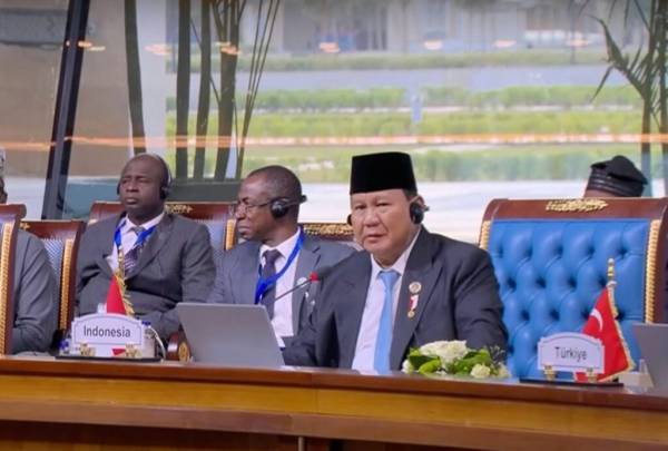 Pidato di KTT D-8, Prabowo Serukan Persatuan Negara Muslim