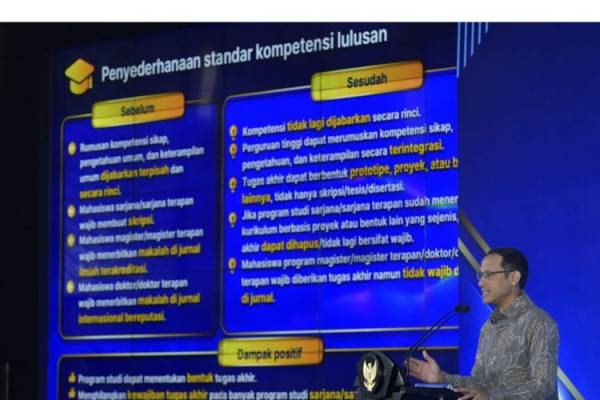 Terkini, Mahasiswa S-1 hingga S-3 Tak Wajib Lagi Bikin Skripsi atau Terbitkan Jurnal